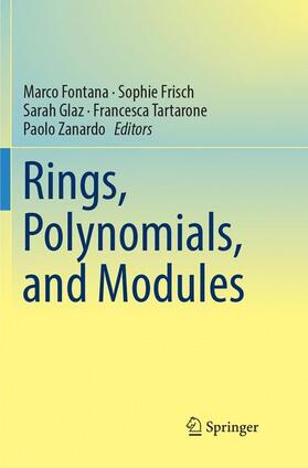 Fontana / Frisch / Zanardo |  Rings, Polynomials, and Modules | Buch |  Sack Fachmedien