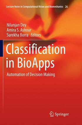 Dey / Borra / Ashour |  Classification in BioApps | Buch |  Sack Fachmedien