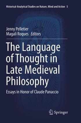 Roques / Pelletier |  The Language of Thought in Late Medieval Philosophy | Buch |  Sack Fachmedien