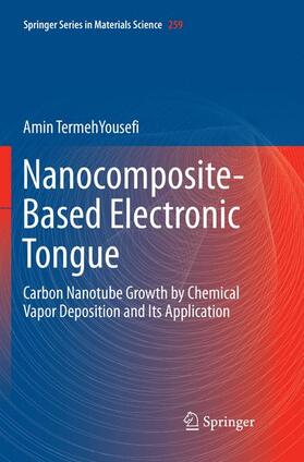TermehYousefi |  Nanocomposite-Based Electronic Tongue | Buch |  Sack Fachmedien