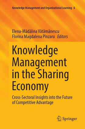 Pînzaru / Vatamanescu / Vatamanescu |  Knowledge Management in the Sharing Economy | Buch |  Sack Fachmedien