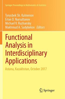 Kalmenov / Sadybekov / Nursultanov |  Functional Analysis in Interdisciplinary Applications | Buch |  Sack Fachmedien