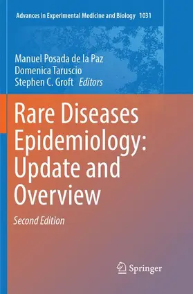 Posada de la Paz / Groft / Taruscio |  Rare Diseases Epidemiology: Update and Overview | Buch |  Sack Fachmedien