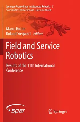 Siegwart / Hutter |  Field and Service Robotics | Buch |  Sack Fachmedien