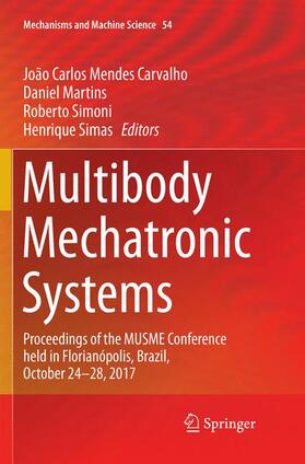 Carvalho / Simas / Martins |  Multibody Mechatronic Systems | Buch |  Sack Fachmedien