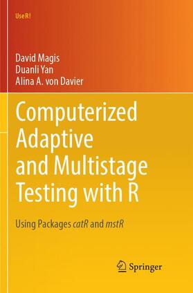 Magis / von Davier / Yan |  Computerized Adaptive and Multistage Testing with R | Buch |  Sack Fachmedien