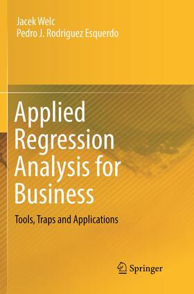 Esquerdo / Welc |  Applied Regression Analysis for Business | Buch |  Sack Fachmedien