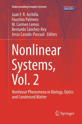 Archilla / Palmero / Casado-Pascual |  Nonlinear Systems, Vol. 2 | Buch |  Sack Fachmedien