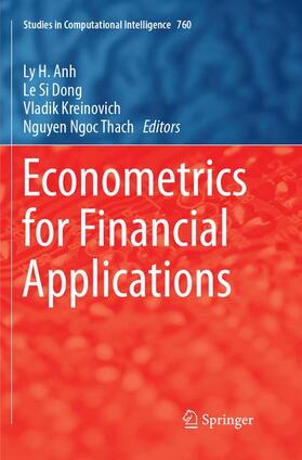 Anh / Thach / Dong |  Econometrics for Financial Applications | Buch |  Sack Fachmedien
