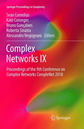 Cornelius / Coronges / Vespignani |  Complex Networks IX | Buch |  Sack Fachmedien