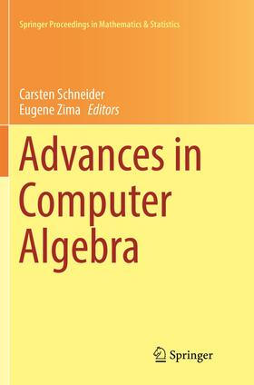 Zima / Schneider |  Advances in Computer Algebra | Buch |  Sack Fachmedien