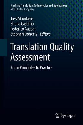 Moorkens / Doherty / Castilho |  Translation Quality Assessment | Buch |  Sack Fachmedien