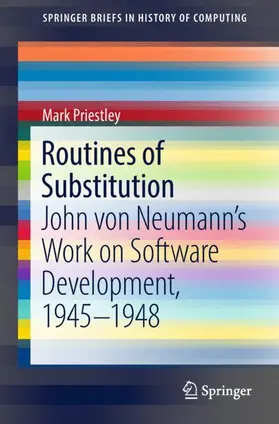 Priestley |  Routines of Substitution | Buch |  Sack Fachmedien