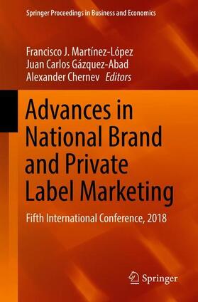 Martínez-López / Chernev / Gázquez-Abad |  Advances in National Brand and Private Label Marketing | Buch |  Sack Fachmedien