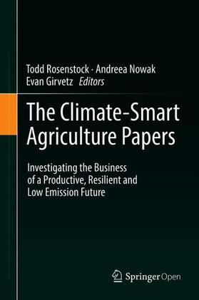 Rosenstock / Girvetz / Nowak |  The Climate-Smart Agriculture Papers | Buch |  Sack Fachmedien