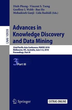 Phung / Tseng / Rashidi |  Advances in Knowledge Discovery and Data Mining | Buch |  Sack Fachmedien