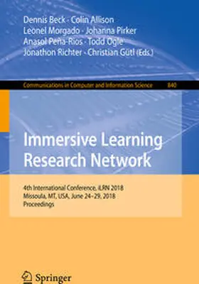 Beck / Allison / Morgado | Immersive Learning Research Network | E-Book | sack.de