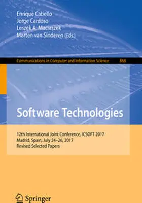 Cabello / Cardoso / Maciaszek |  Software Technologies | eBook | Sack Fachmedien