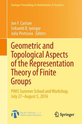 Carlson / Pevtsova / Iyengar |  Geometric and Topological Aspects of the Representation Theory of Finite Groups | Buch |  Sack Fachmedien