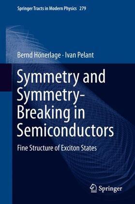 Pelant / Hönerlage |  Symmetry and Symmetry-Breaking in Semiconductors | Buch |  Sack Fachmedien
