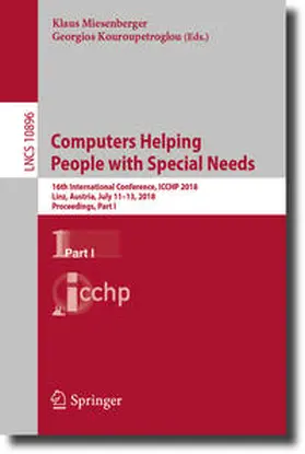 Miesenberger / Kouroupetroglou |  Computers Helping People with Special Needs | eBook | Sack Fachmedien