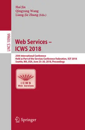 Jin / Wang / Zhang |  Web Services – ICWS 2018 | eBook | Sack Fachmedien