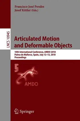 Perales / Kittler |  Articulated Motion and Deformable Objects | Buch |  Sack Fachmedien