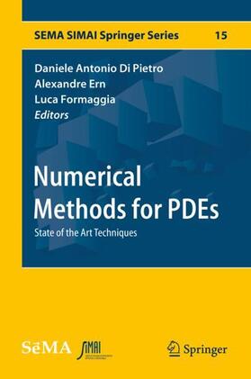 Di Pietro / Formaggia / Ern |  Numerical Methods for PDEs | Buch |  Sack Fachmedien