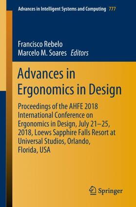 Soares / Rebelo |  Advances in Ergonomics in Design | Buch |  Sack Fachmedien