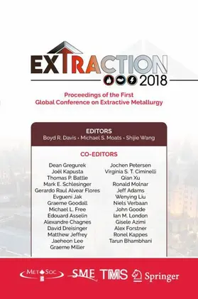 Davis / Goodall / Moats |  Extraction 2018 | Buch |  Sack Fachmedien