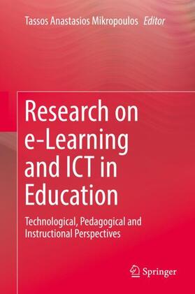 Mikropoulos |  Research on e-Learning and ICT in Education | Buch |  Sack Fachmedien