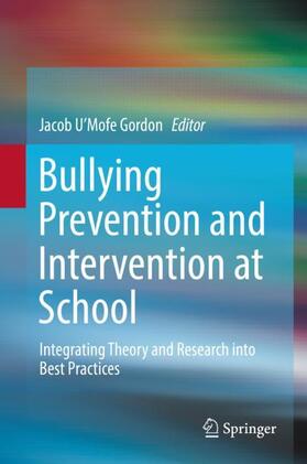 Gordon |  Bullying Prevention and Intervention at School | Buch |  Sack Fachmedien