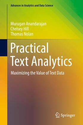 Anandarajan / Nolan / Hill |  Practical Text Analytics | Buch |  Sack Fachmedien