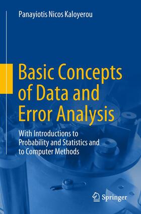 Kaloyerou |  Basic Concepts of Data and Error Analysis | Buch |  Sack Fachmedien
