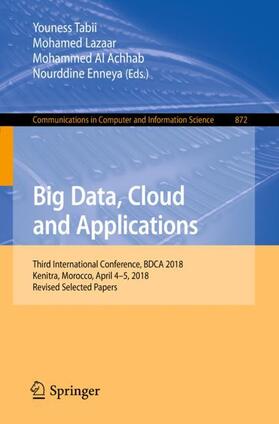 Tabii / Enneya / Lazaar |  Big Data, Cloud and Applications | Buch |  Sack Fachmedien