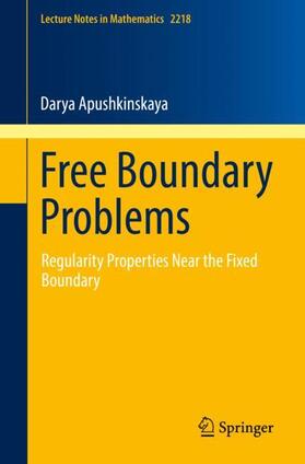 Apushkinskaya |  Free Boundary Problems | Buch |  Sack Fachmedien