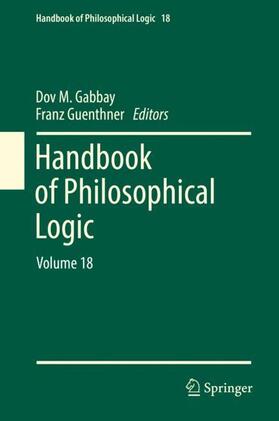 Guenthner / Gabbay |  Handbook of Philosophical Logic | Buch |  Sack Fachmedien