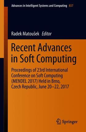 Matoušek |  Recent Advances in Soft Computing | Buch |  Sack Fachmedien