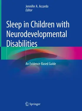 Accardo |  Sleep in Children with Neurodevelopmental Disabilities | Buch |  Sack Fachmedien