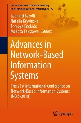 Barolli / Kryvinska / Enokido |  Advances in Network-Based Information Systems | Buch |  Sack Fachmedien