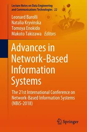 Barolli / Kryvinska / Enokido |  Advances in Network-Based Information Systems | eBook | Sack Fachmedien