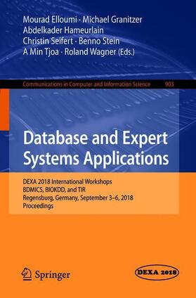 Elloumi / Granitzer / Hameurlain |  Database and Expert Systems Applications | Buch |  Sack Fachmedien