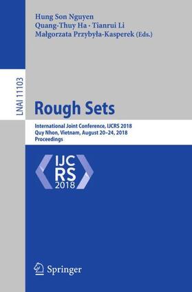 Nguyen / Przybyla-Kasperek / Ha |  Rough Sets | Buch |  Sack Fachmedien