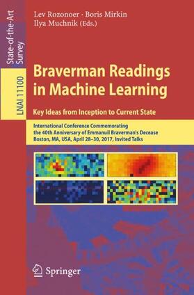 Rozonoer / Muchnik / Mirkin |  Braverman Readings in Machine Learning. Key Ideas from Inception to Current State | Buch |  Sack Fachmedien