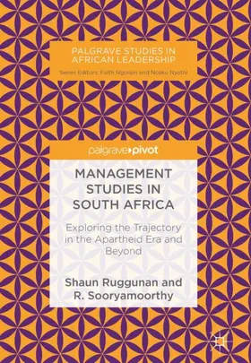 Sooryamoorthy / Ruggunan |  Management Studies in South Africa | Buch |  Sack Fachmedien