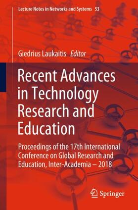 Laukaitis |  Recent Advances in Technology Research and Education | Buch |  Sack Fachmedien
