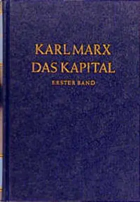 Marx |  Das Kapital 1. Kritik der politischen Ökonomie | Buch |  Sack Fachmedien