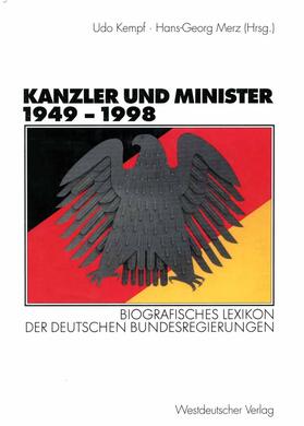 Merz / Kempf |  Kanzler und Minister 1949 ¿ 1998 | Buch |  Sack Fachmedien