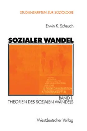 Scheuch |  Sozialer Wandel | eBook | Sack Fachmedien