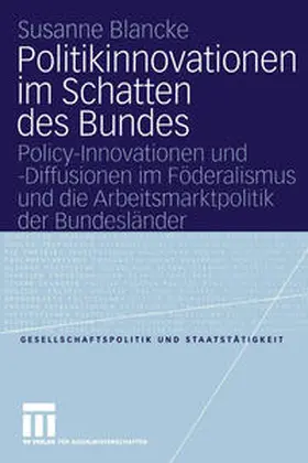 Blancke |  Politikinnovationen im Schatten des Bundes | eBook | Sack Fachmedien